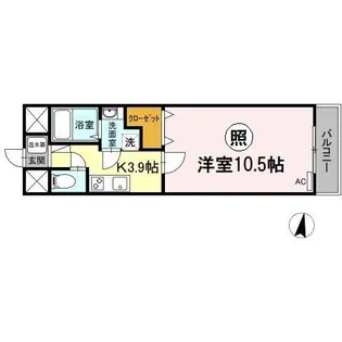 CORELORD【10階】の間取り