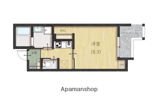LienCort宇品【2階】の間取り