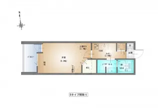 アイステージ十日市【702号室号室】の間取り