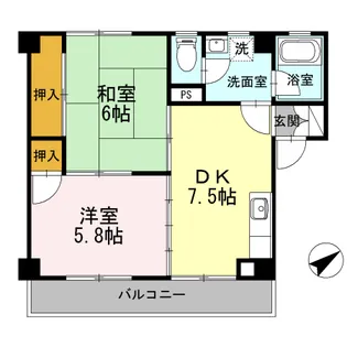 DOIアレイ【3階】の間取り