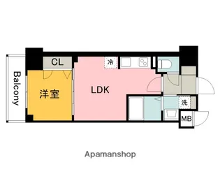 S−RESIDENCE鶴見町ALTANO【3階】の間取り