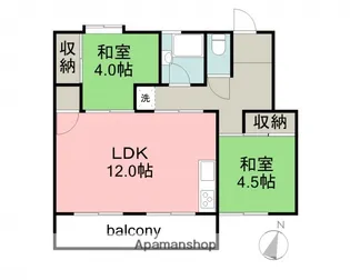 鈴が台分譲住宅A棟【1階】の間取り