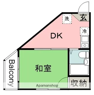 OKAMUNEBLD【2階】の間取り