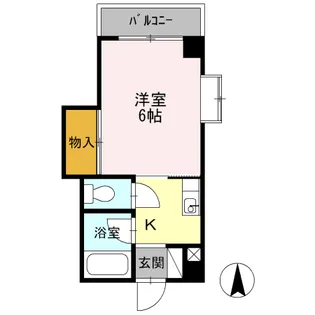 チェリー観音【3階】の間取り