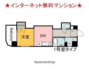 テリア出汐2015【4階】の間取り