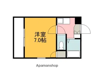 パーク朝日【3階】の間取り
