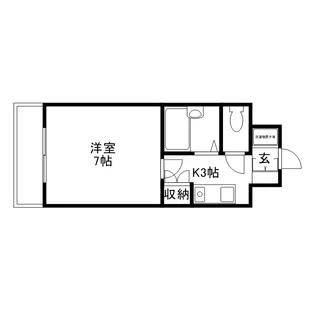 エクセルタナカ【202号室号室】の間取り