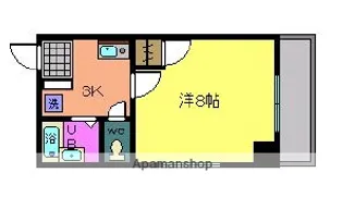 エトワール西村【3階】の間取り