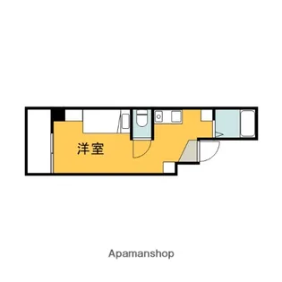 アクアコート宇品【6階】の間取り