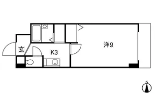 メゾンフローラ【0405号室】の間取り