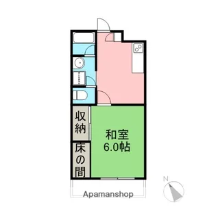 コーポくらた【303号室】の間取り