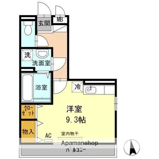 HUMPTY DUMPTY【3階】の間取り