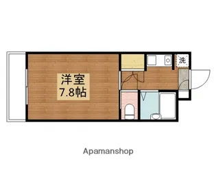 松原マンションA棟【303号室】の間取り