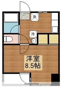 アークヒルズ11【207号室】の間取り
