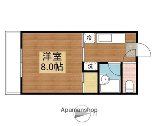 ラポール【202号室】の間取り