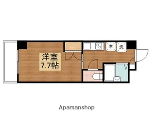 シャルムロード【408号室】の間取り