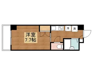 シャルムロード【202号室】の間取り