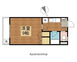 尾形ハイツE棟【205号室】の間取り