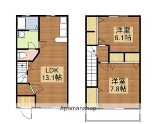 ティファナA【1階】の間取り