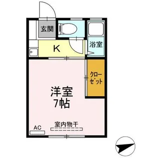 パークハウスB棟【202号室】の間取り