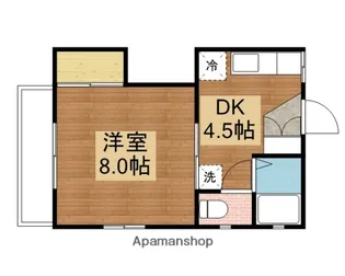 ヒルズ西条【202号室】の間取り