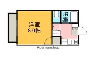 フローラ西条C棟【203号室】の間取り