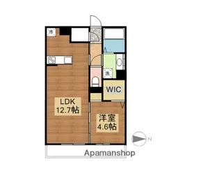 ラフィーネ【302号室】の間取り