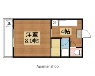 プランタンⅠ【202号室】の間取り