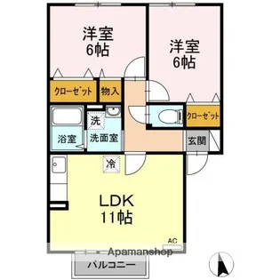 レオーノ【2階】の間取り