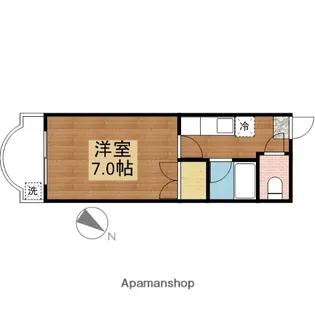 シャルム【101号室】の間取り