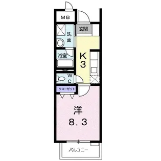 ロマ グランデ【1階】の間取り