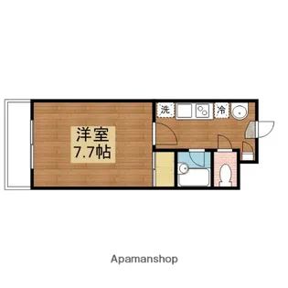KCDエッグ【111号室】の間取り