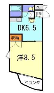 クニヒロマンションA【306号室号室】の間取り