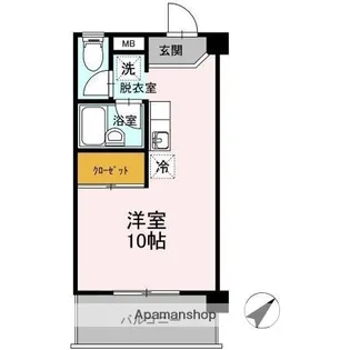 メゾン・ド・モンマルトル【1階】の間取り