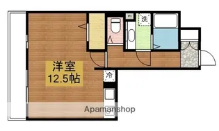 アン・レガーロ A棟【201号室】の間取り