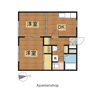 AXISⅠ【101号室】の間取り