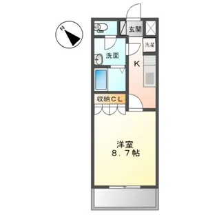 KOKOMO【1階】の間取り