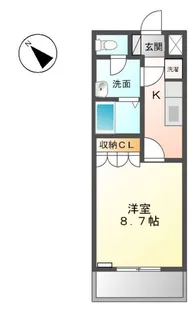 KOKOMO【2階】の間取り
