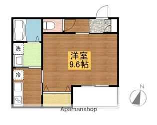 ピーエス西条【101号室】の間取り