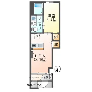 ファイン ヴィラⅦ【1階】の間取り