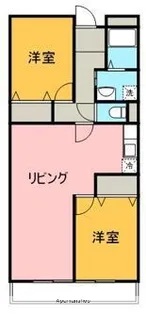 西森BILD【301号室】の間取り