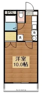 マンションリュウⅠ【101号室】の間取り