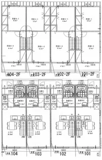 サンメゾン西条北口【104号室号室】の間取り