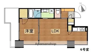 アルカディアSAIJO【9階】の間取り