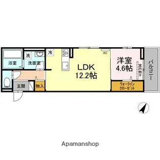 ハピネス【2階】の間取り