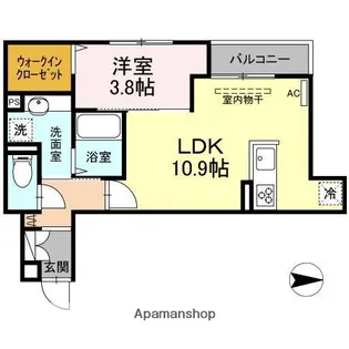 ジオ グランデ【2階】の間取り