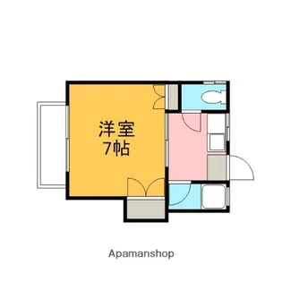 清水荘【102号室】の間取り