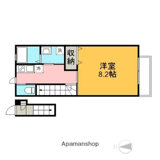 PINO COLLINA【205号室】の間取り