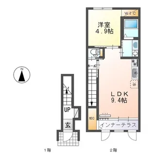 ビオラ【2階】の間取り
