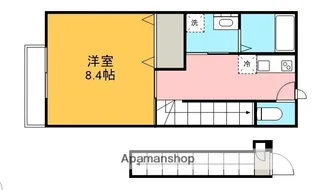 KALMIAⅡ【205号室】の間取り